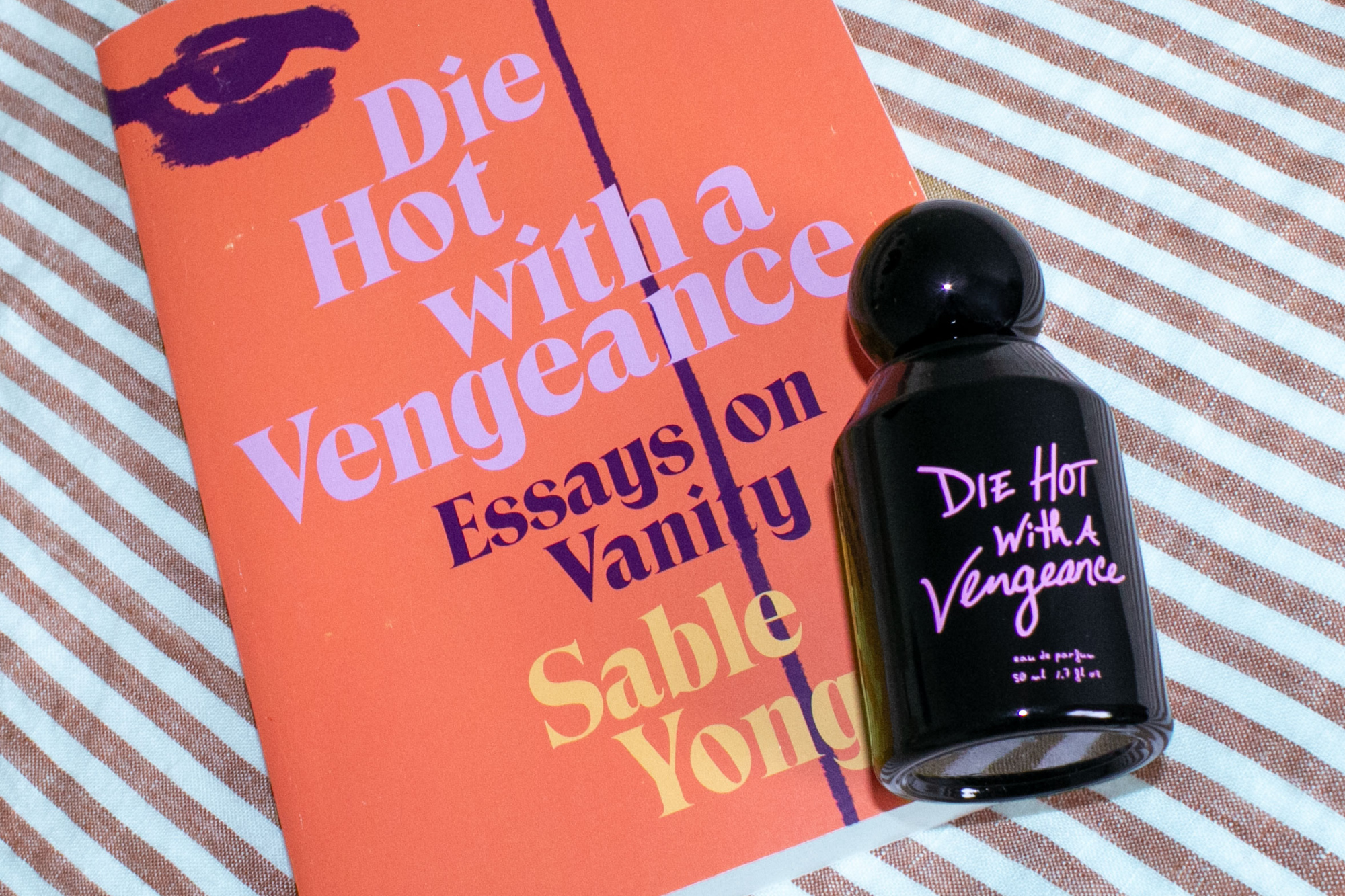 Die Hot With a Vengeance Book and Perfume by Sable Yong